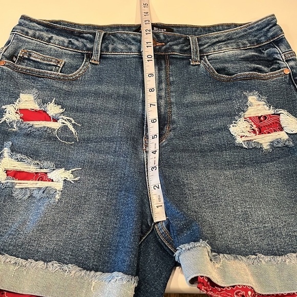 Judy Blue 5” Inseam High Rise Shorts Size 1XL - Picture 5 of 16